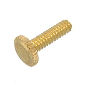 B&P Lamp® 6/32 Brass Plated Thumbhead Screw, 1/2" Thread Length in Kuwait