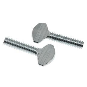 20 قطعة من براغي الإبهام من Maxmoral 1/4-20x1 من الفولاذ الكربوني بخيط تثبيت كامل بإطار يدوي لتثبيت لوحات الأثاث وأغطية المصابيح ومكونات الآلات الموسيقية والأجهزة الإلكترونية in Kuwait