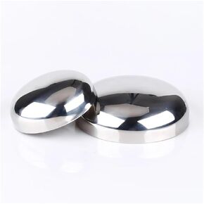 1Pcs 19MMm-108MM OD SS304 Stainless Steel Welding End Cap Pipe Fitting Thickness x 1.5/2MM(57mm x 2mm) in Kuwait