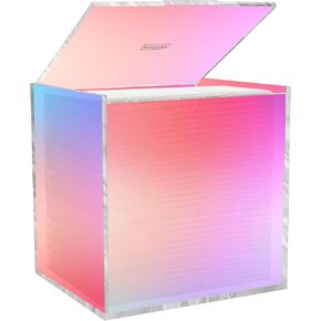 Disposable Facial Towel Storage Box, Acrylic Box for Clean Towels XL (NOT Included), Acrylic Disposable Face Towelette Holder Container in Kuwait