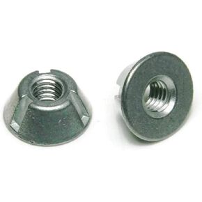 Tri-Groove Tamper Proof Security Nuts Zamak 5 Zinc 5/16"-18 - QTY 250 in Kuwait