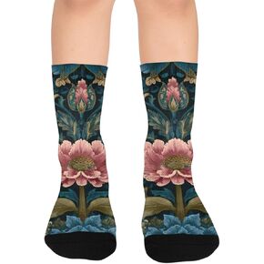 جوارب مصممة خصيصًا للمشي لمسافات طويلة باللون الأزرق الداكن - جوارب شتوية حرارية سميكة دافئة للأطفال الصغار للأولاد والبنات للمدرسة، والارتداء اليومي والأنشطة الخارجية in Kuwait