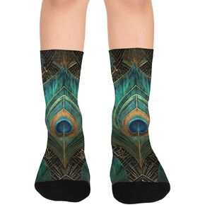 جوارب آرت ديكو بلوم للمشي لمسافات طويلة - جوارب شتوية حرارية سميكة دافئة للأطفال الصغار للأولاد والبنات للمدرسة، والارتداء اليومي والأنشطة الخارجية in Kuwait