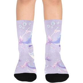 جوارب Royal Dolphins Art للمشي لمسافات طويلة - جوارب شتوية حرارية سميكة دافئة للأطفال الصغار للأولاد والبنات للمدرسة، والارتداء اليومي والأنشطة الخارجية in Kuwait