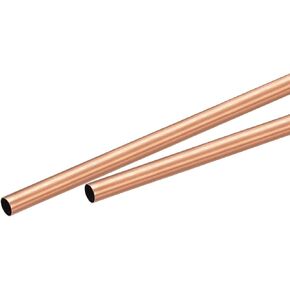 Copper Round Tube 4mm OD 0.25mm Wall Thickness 200mm Length Pipe Tubing 2 Pcs in Kuwait