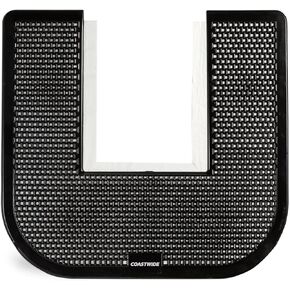 Staples Toilet Floor Mats, Black, 17.5" x 20.5", 6/Carton — Commercial Bathroom Splash & Drip Protection Mats with Non‑Slip Backing in Kuwait