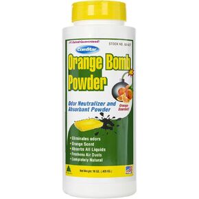 ComStar Orange Bomb Powder,16 Ounces, Absorbent Odor Neutralizer, Fast-Acting, Long-Lasting Freshness, Eliminates Unwanted Odors from HVACR Systems, Freshens Air in Homes, Offices & Vehicles (60-627) in Kuwait