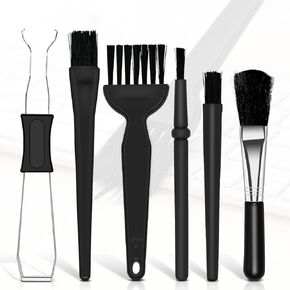 6PCS Keyboard Cleaning Kit with Keycap Puller & Switch Puller, Professional Anti-Static Dust Brushes for Mechanical Keyboards, Computers, Cameras and Electronics Maintenance in Kuwait