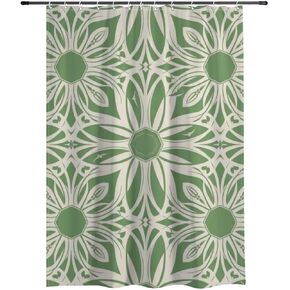 ستارة دش للحمام بتصميم بسيط مع خطافات، ستارة دش للشاطئ مقاومة للماء للصيف، ستائر بوهو من القماش قابلة للغسل للحمام مجموعة حديثة 60 × 72 بوصة in Kuwait