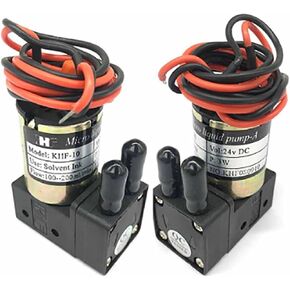 for KHF Small Ink Pump 24VDC 3W 100-200ML/min for Micro Diaphragm Liquid Pump for Large Format Eco Solvent Printers(1pcs) in Kuwait