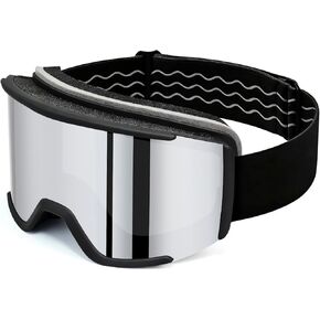 AVV OTG Ski Goggles for Men Women & Youth，Snow/Snowboard Goggles Anti Fog UV Protection in Kuwait
