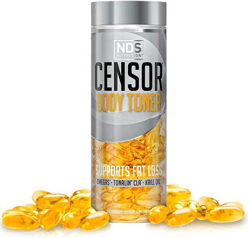 مجموعة Censor NDS Nutrition LipoRUSH XT لفقدان الدهون وتونر الجسم - CLA، أوميغا 3-6-9، L-Carnitine وTecrine للحصول على أقصى قدر من الطاقة والتمثيل الغذائي وتمزيق الدهون in Kuwait
