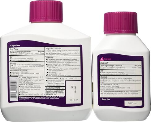 MiraLAX Supplement Powder For Bloating, 40.8 Ounce in Kuwait