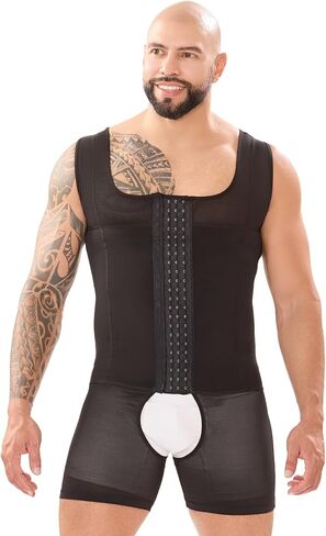 SHAPE CONCEPT Mens Shapewear 361 Faja Colombiana para Hombre, Male Girdle Stomach Compression With Hooks and Control Abdobmen in Kuwait