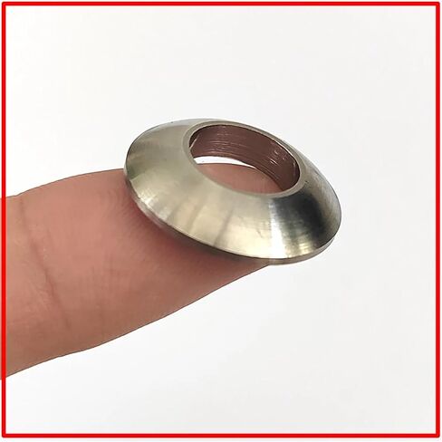 1pc M6 M8 M10 M12 M14 M16 M18 M20 Spherical Washers Countersunk Spherical Conical Washer Flat Solid Head Conical Gasket 304 Stainless Steel(M18 1set) in Saudi Arabia