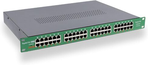 PoE Texas 24 Multi Port IEEE 802.3at PoE+ Injector - Get Full PoE+ On Every Port - Total 700 watt Power - 2.5 Gig Data Rate - Active PoE+ Injector for WiFi Access Points, PTZ Cameras, IP Phones in Kuwait
