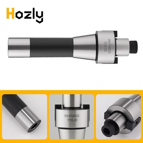 HOZLY R8 عرقوب FMB22 7/16-20UNF مطحنة الوجه أربور 400R 50 مم نهاية طحن شل القاطع 10 قطع APMT1604 كربيد إدراج وT15 وجع CNC أدوات الآلة (50 مم -4T) in Saudi Arabia