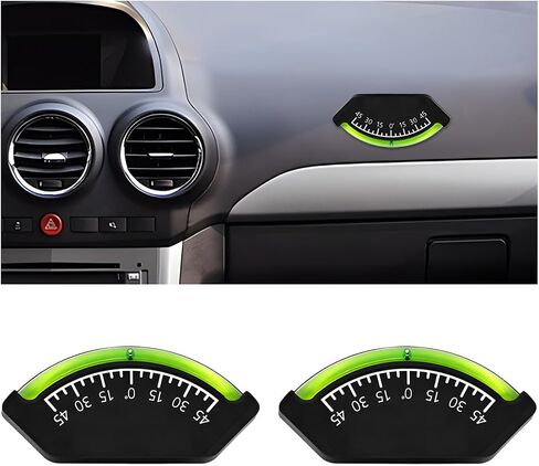 Camper Level Gauge, High Definition & Visibility Precise Angle Detection RV Bubble Inclinometer, Trailer Angle Finder & Slope Indicator, Universal for Tractor, Truck, Off-Road in Saudi Arabia
