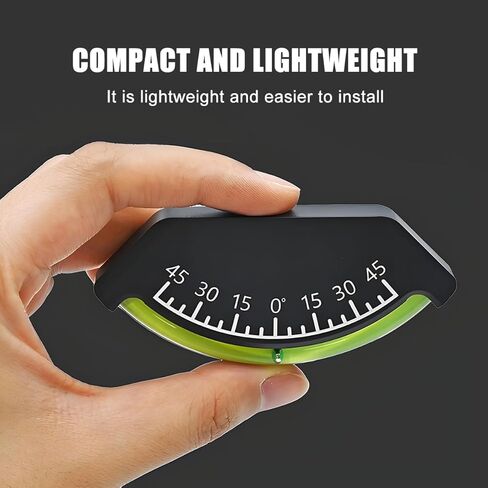 Camper Level Gauge, High Definition & Visibility Precise Angle Detection RV Bubble Inclinometer, Trailer Angle Finder & Slope Indicator, Universal for Tractor, Truck, Off-Road in Saudi Arabia