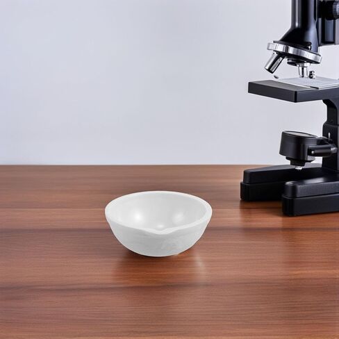 قطعتان من أوعية التبخير السيراميكية مقاس 80 مم، أطباق بتري المختبرية، حاويات تبخر من البورسلين المقاوم للحرارة للتجارب المعملية وتبخر المذيبات in Kuwait