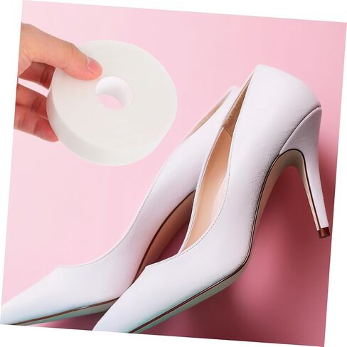 3Rolls Heel Patch Adhesive Foot Care Stickers Soft Pe Heel Pads for High Heels Sneakers and Shoes DIY Cut for Comfort and Protection in Saudi Arabia