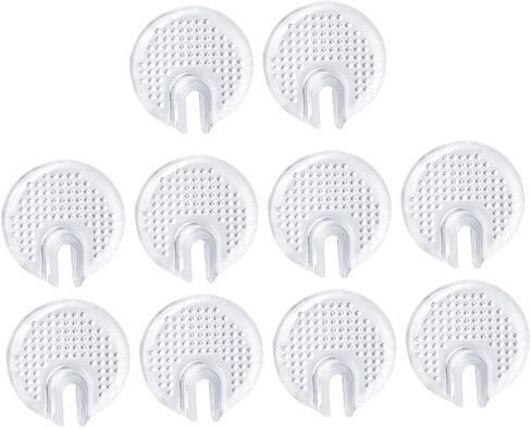 VANZACK 5 Pairs of Soft Metatarsal Pads Non-Slip Sandal Cushions for Daily Use Replaceable Forefoot Pads for Women and Men Comfortable Flip-Flops Supplies in Saudi Arabia
