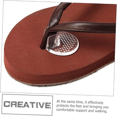 VANZACK 5 Pairs of Soft Metatarsal Pads Non-Slip Sandal Cushions for Daily Use Replaceable Forefoot Pads for Women and Men Comfortable Flip-Flops Supplies in Saudi Arabia