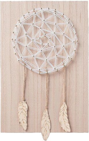 Fun Express DIY Flamingo String Art Kit (تشمل قاعدة الخشب والأجهزة والسلسلة) DIY الحرف DIY للأطفال والبالغين in Kuwait