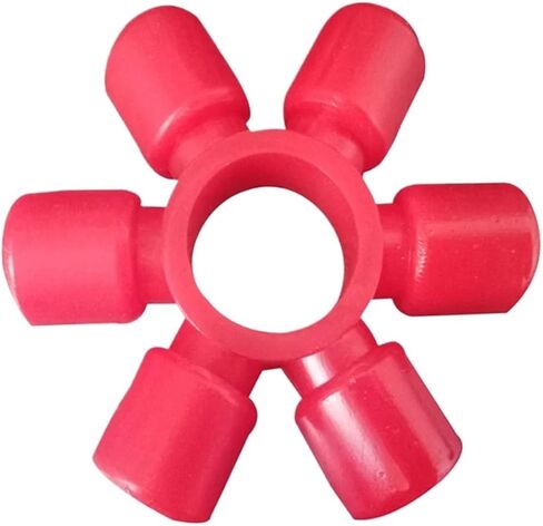 Coupling Nylon Sleeve Rubber Buffers D039 6 Petals Polyurethane Plum Blossom Elastic Cushion Original(70mm -10 Pieces) in Saudi Arabia