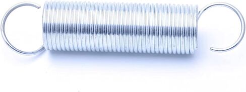 Industrial Construction Machinery Tension Spring 10 Pcs Tensile Tension Spring Wire Diameter 1.0mm Hook-shaped Galvanized Small Spring Outer Diameter 9 / 12mm Length 25-60mm Hardware Tools in Saudi Arabia