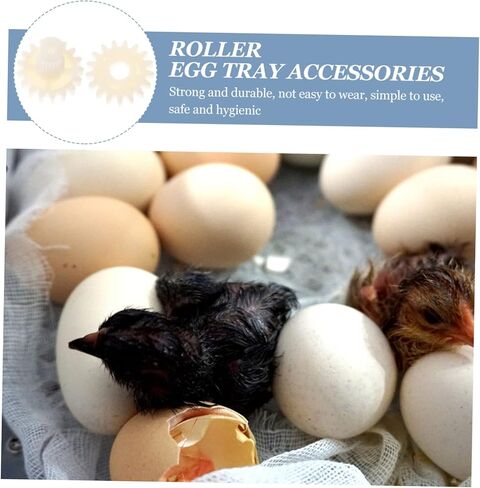 30pcs Incubator Hatching Machine Accessory Low Noise Low Energy Consumption Gear Compact Design Essential for Chicken Egg Incubation in Saudi Arabia