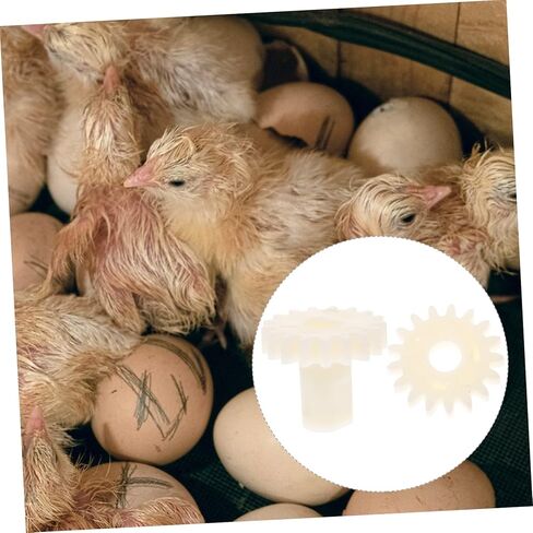 30pcs Incubator Hatching Machine Accessory Low Noise Low Energy Consumption Gear Compact Design Essential for Chicken Egg Incubation in Saudi Arabia