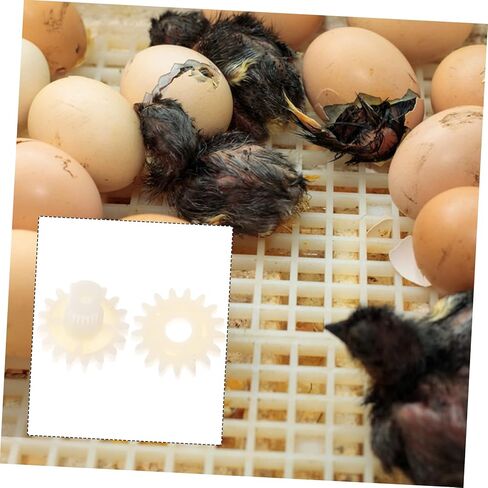 30pcs Incubator Hatching Machine Accessory Low Noise Low Energy Consumption Gear Compact Design Essential for Chicken Egg Incubation in Saudi Arabia