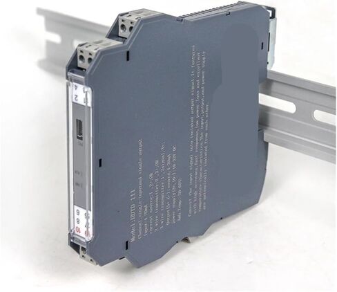 220V Power Supply Signal Conditioner 2 Channel 4-20mA Signal Isolator Converter Analog Signal Isolator(0-20MA IN-220V-0-20MA) in Saudi Arabia