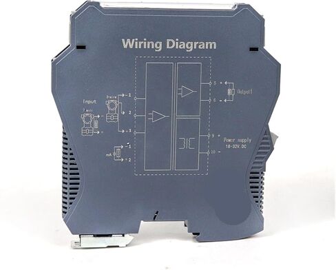 220V Power Supply Signal Conditioner 2 Channel 4-20mA Signal Isolator Converter Analog Signal Isolator(0-20MA IN-220V-0-20MA) in Saudi Arabia