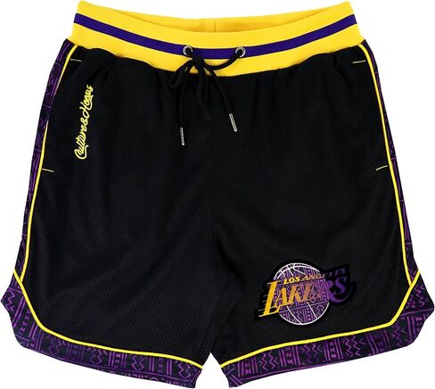 شورت شبكي محبوك للرجال من Hype NBA - شورت رياضي مزدوج الطبقات رياضي مسامي للتمرين اليومي والملابس الكاجوال in Saudi Arabia