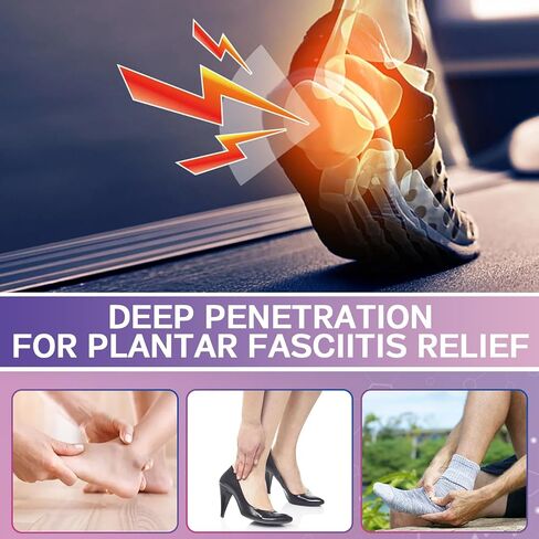 14 قطعة لتخفيف التهاب اللفافة الأخمصية، تخفيف آلام الكعب بشكل طبيعي لالتهاب اللفافة الأخمصية، أقصى قوة لمدة 12 ساعة، تسخين عميق، تهدئة آلام المفاصل من أجل عدم راحة الكعب in Kuwait