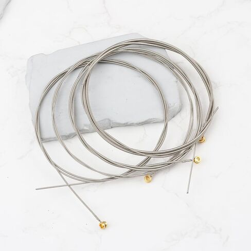 eMagTech 4Pcs Wound Electric Bass Strings 050, 070, 085, 105 Nickel Steel Compatible with Regular Slinky in Kuwait