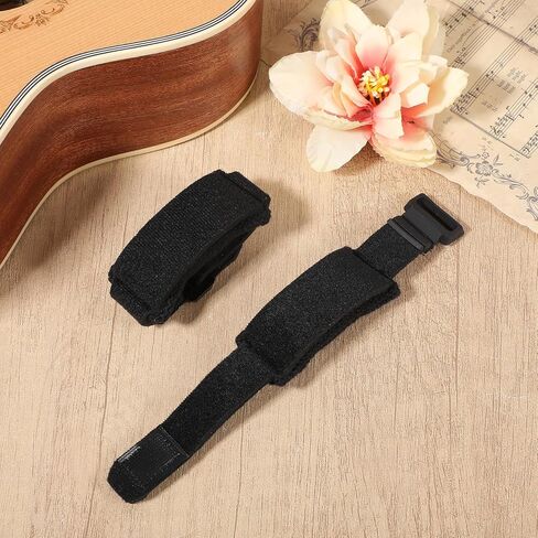 3 Pcs Guitar String Dampener, Guitar Fret Mute Wrap Bass Muffler Silencer Damper, Guitars Strings Cover Tape Fingerboard Mutes Tape Adjustable Guitars String Mute Damper in Saudi Arabia
