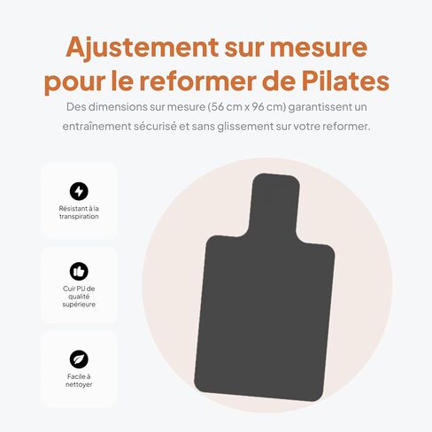 Pilates Reformer Pad Portable Lightweight Pilates Reformer Machine in Kuwait