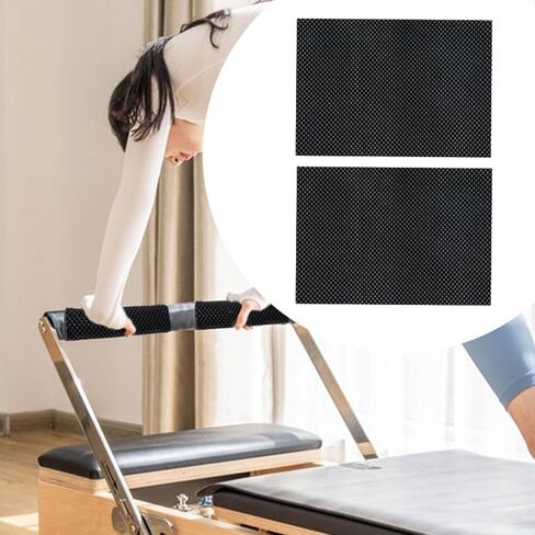 زوج واحد من سجادة البيلاتيس غير القابلة للانزلاق للنساء والرجال خفيفة الوزن ومضادة للانزلاق لممارسة اليوجا واللياقة البدنية في الأماكن المغلقة، 60 × 100 سم in Kuwait