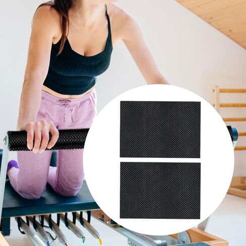 زوج واحد من سجادة البيلاتيس غير القابلة للانزلاق للنساء والرجال خفيفة الوزن ومضادة للانزلاق لممارسة اليوجا واللياقة البدنية في الأماكن المغلقة، 60 × 100 سم in Kuwait