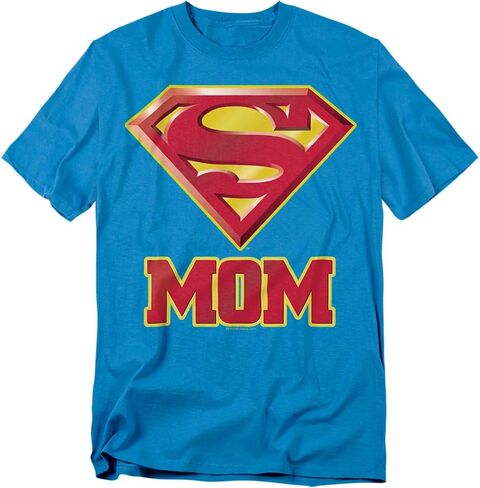 Popfunk Classic Superman Super Mom Mother's Day T Shirt in Saudi Arabia