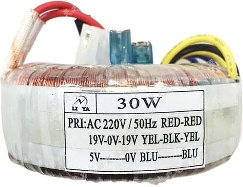 30w toroidal Power Amplifier Pure Copper Isolation Cow HiFi 220V to Dual 19V 5V(Transformer) in Saudi Arabia