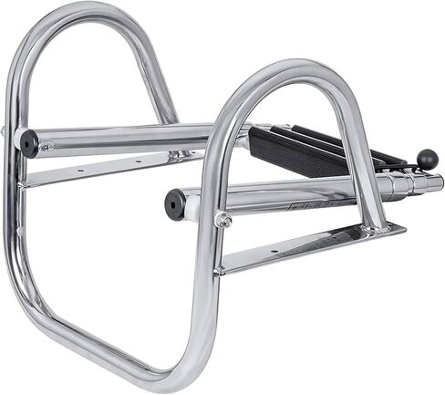 White Water – 3-Step Telescoping Over Platform Boat Ladder w/Grab Handles | 304 Stainless Steel Folding Boarding Ladder for Swim Platforms, Pontoon Boats, Sailboats, Docks, Powerboats | B00301RG in Saudi Arabia