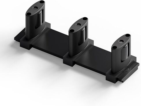 Sliding Closet Door Floor Guide, Sliding Door Guides Floor Mount for Double Bypass Door, Update Adjustable 3-Roller Design in Kuwait