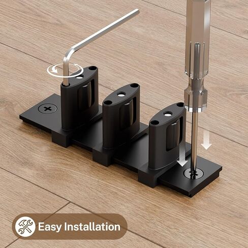 Sliding Closet Door Floor Guide, Sliding Door Guides Floor Mount for Double Bypass Door, Update Adjustable 3-Roller Design in Kuwait