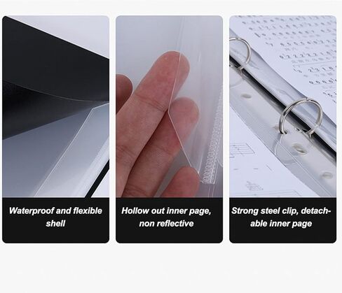 Sheet Music Folder, 4 Page Piano Sheet Music Detachable A4 Size Piano Score Expand Music Folder Organizer, for Holding Sheet Music and Storing Files in Saudi Arabia