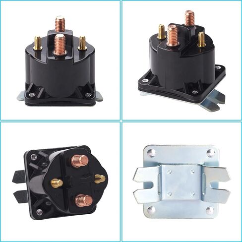 JINGKE Dump Trailer Solenoid Valve 4 Terminal 12V 100 AMP Kti Solenoid Relay Replacement for SAZ4201GJ 7522 SAZ-4201ER 070009 190107 KTI Unit KTI 391-2-C in Saudi Arabia