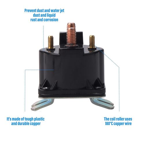 JINGKE Dump Trailer Solenoid Valve 4 Terminal 12V 100 AMP Kti Solenoid Relay Replacement for SAZ4201GJ 7522 SAZ-4201ER 070009 190107 KTI Unit KTI 391-2-C in Saudi Arabia